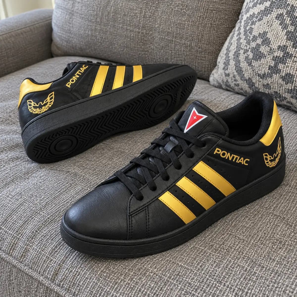 Trans am 4867 - Low Top Leather Sneakers
