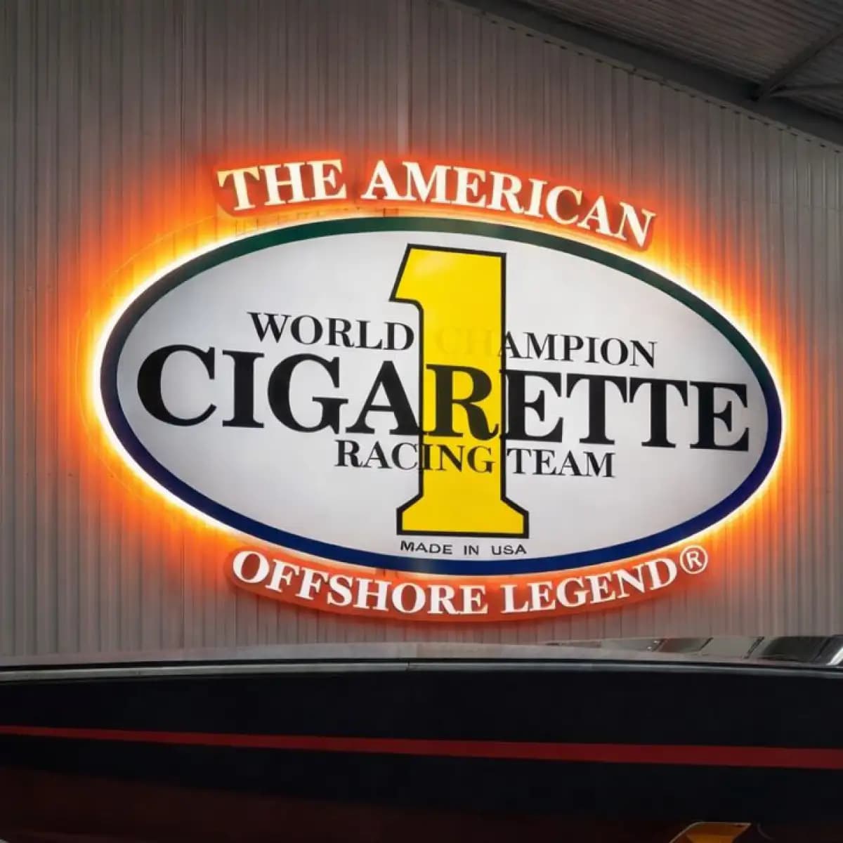 Cigarette LED 4 - Custom LED Neon Logo Sign