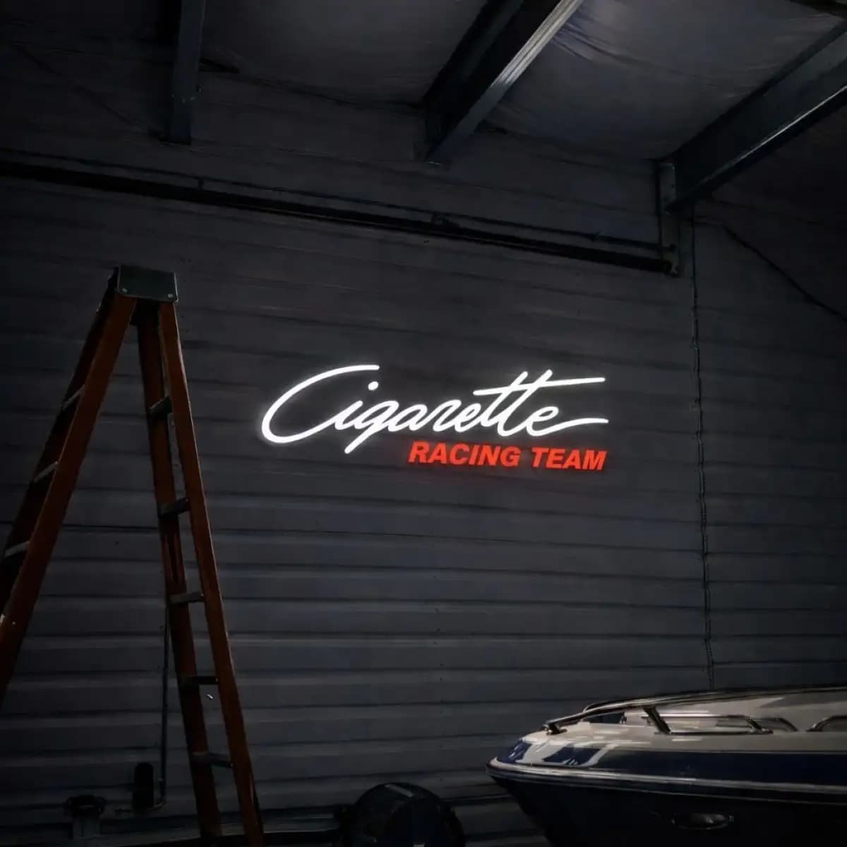 Cigarette LED 6 - Custom LED Neon Logo Sign