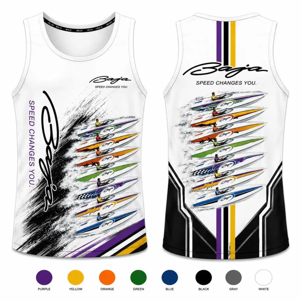 baja 40 - Premium Men’s Tank Top