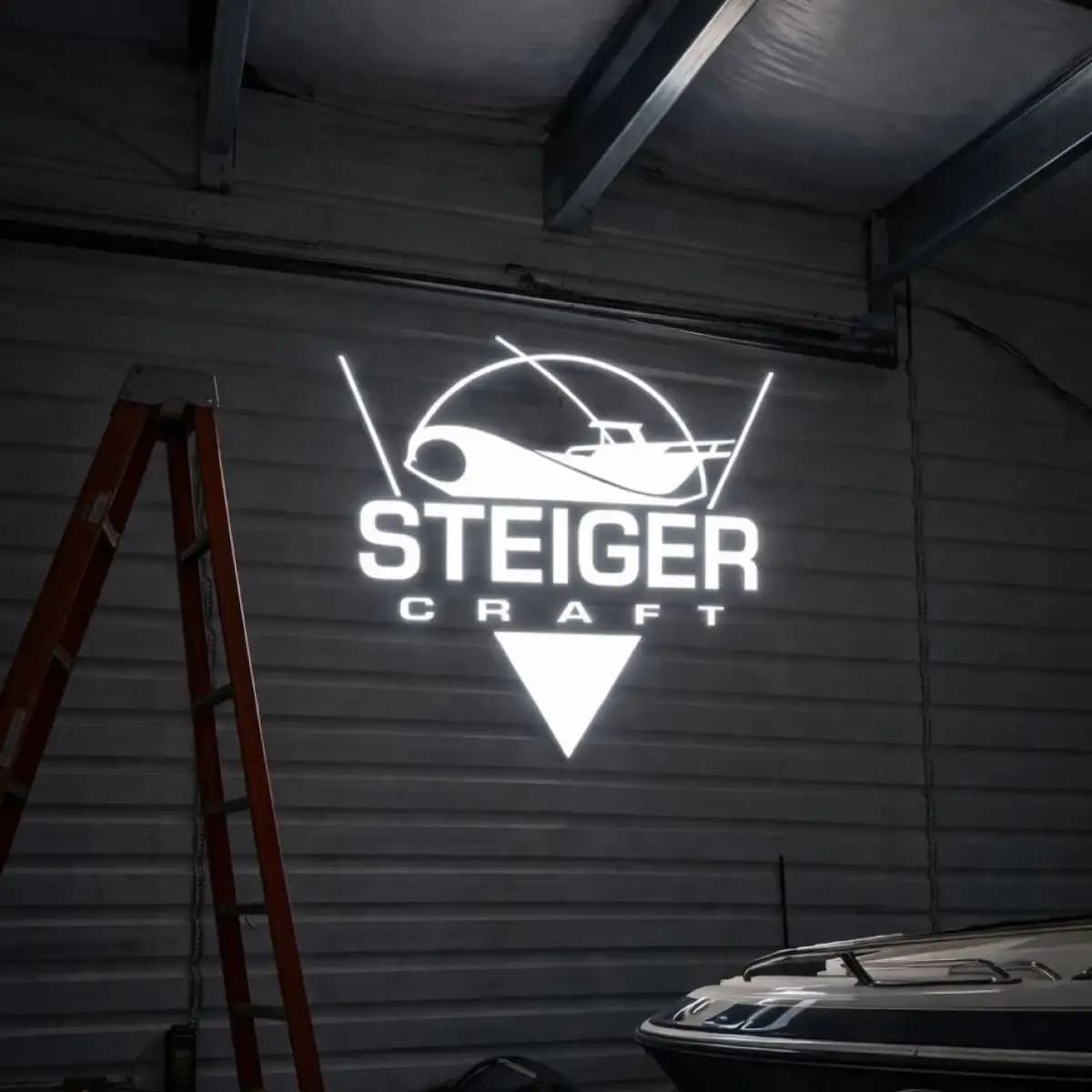 STEIGER LED 1 - Custom LED Neon Logo Sign