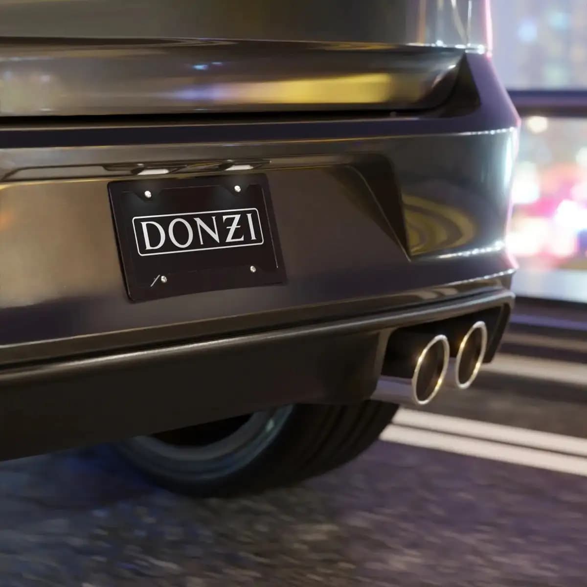 donzi License Plate 7 - Custom Boat License Plate