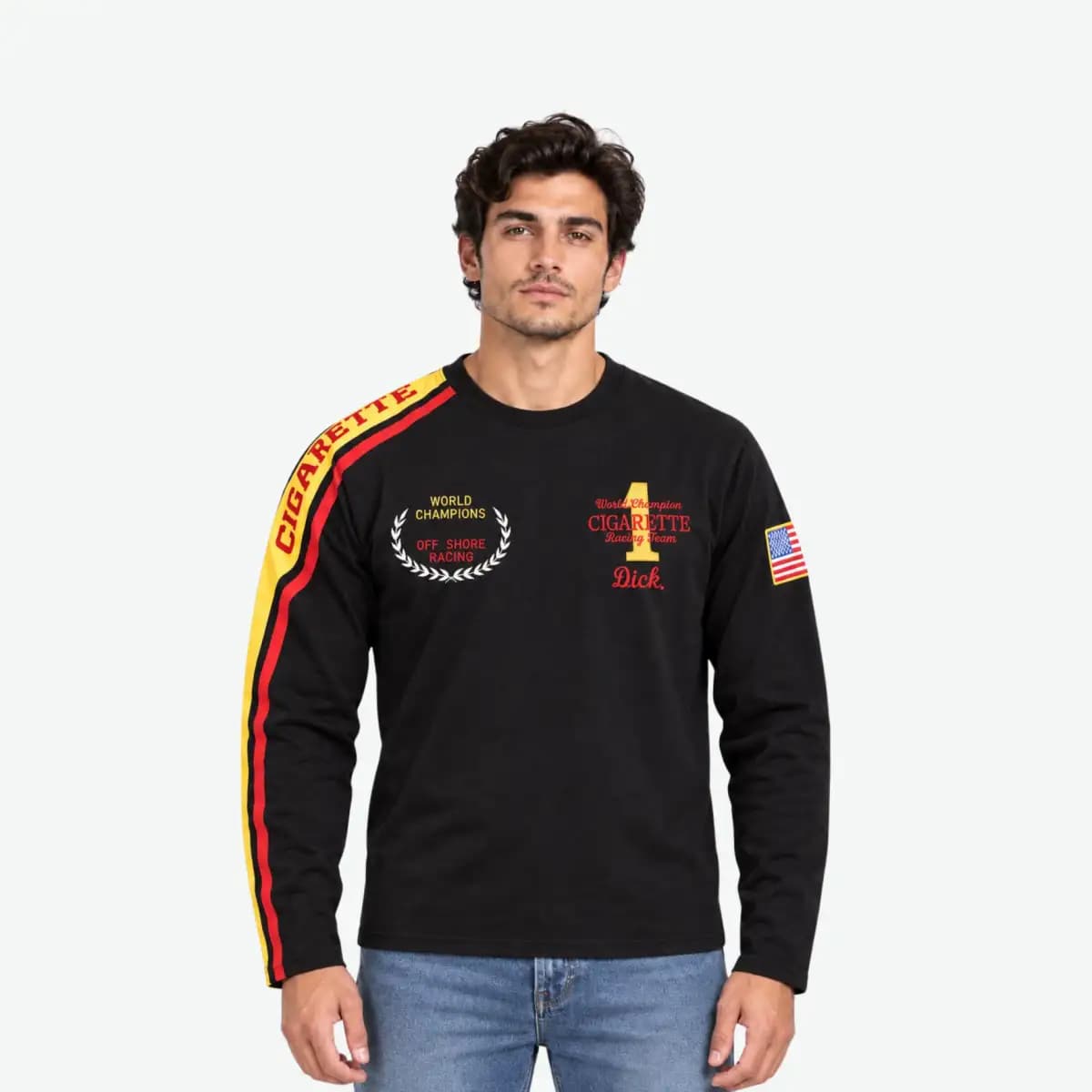 CIGARETTE 131 - Men’s Premium Long Sleeve T-Shirt