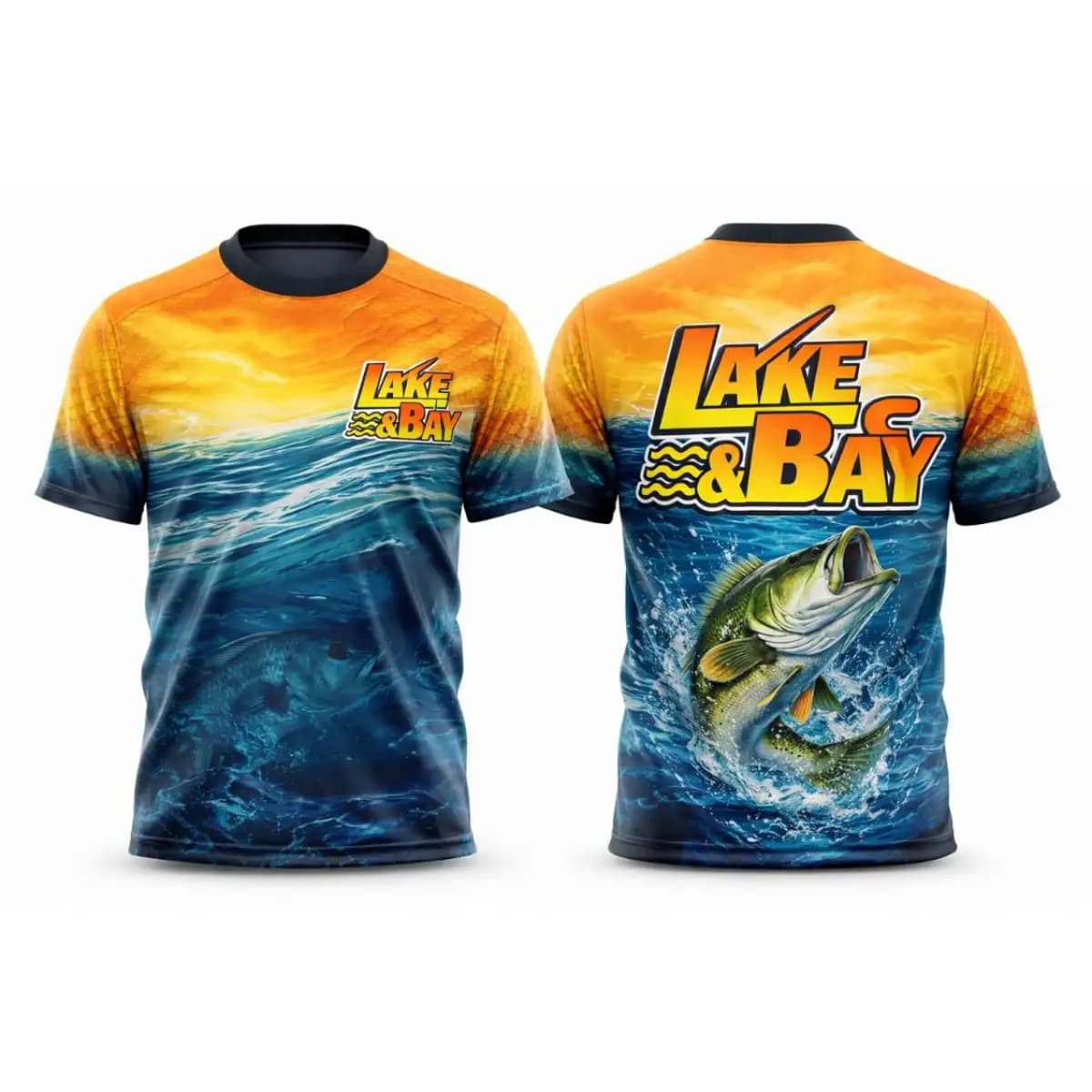 Lake bay 10 - Premium Unisex Short Sleeve T-Shirt