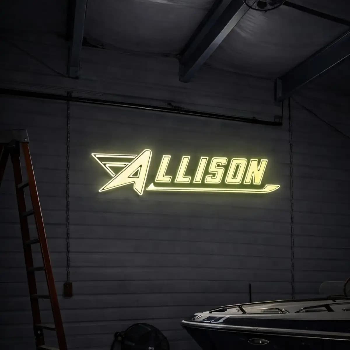 Allison LED 4 - Custom LED Neon Logo Sign