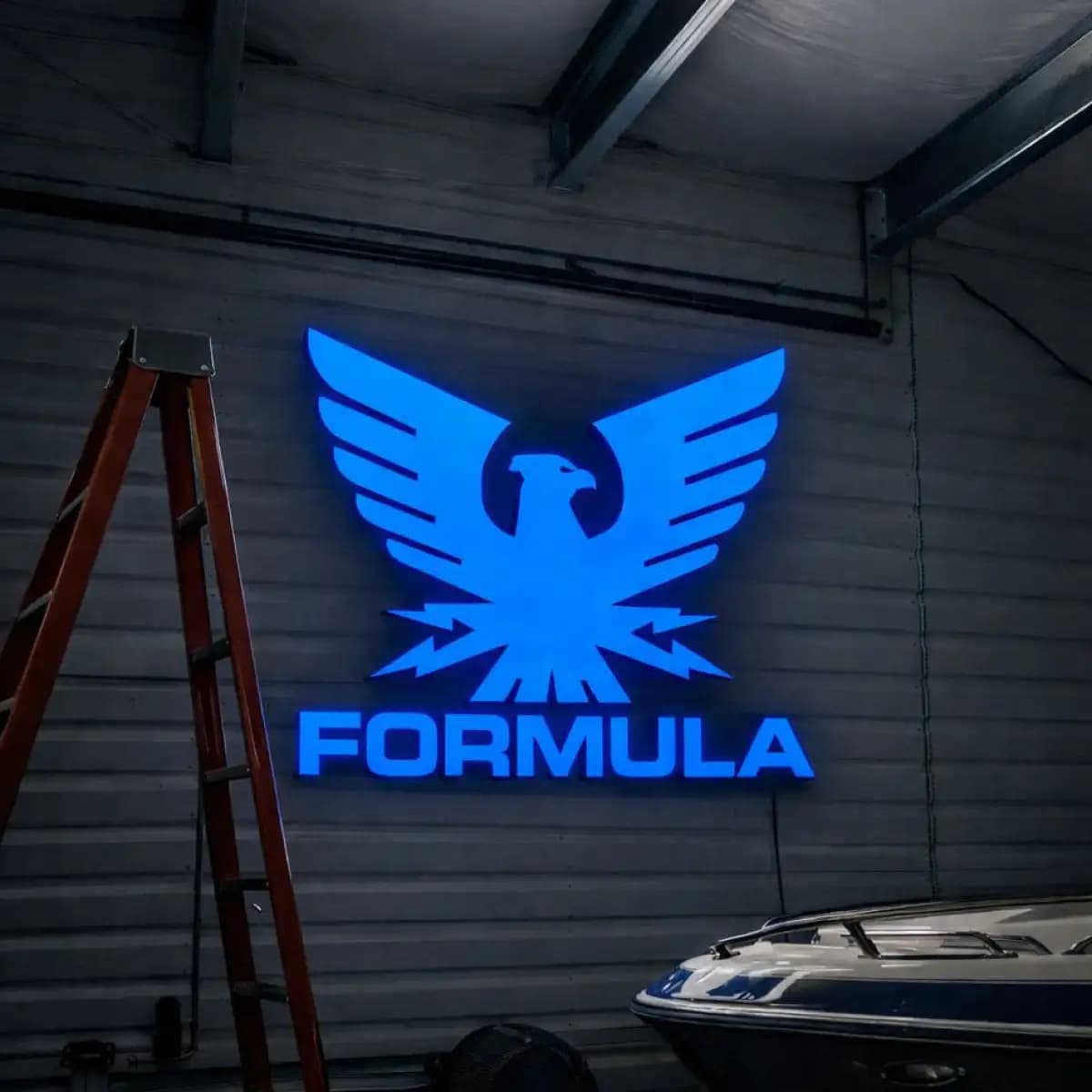 formula LED 1 - Custom LED Neon Logo Sign