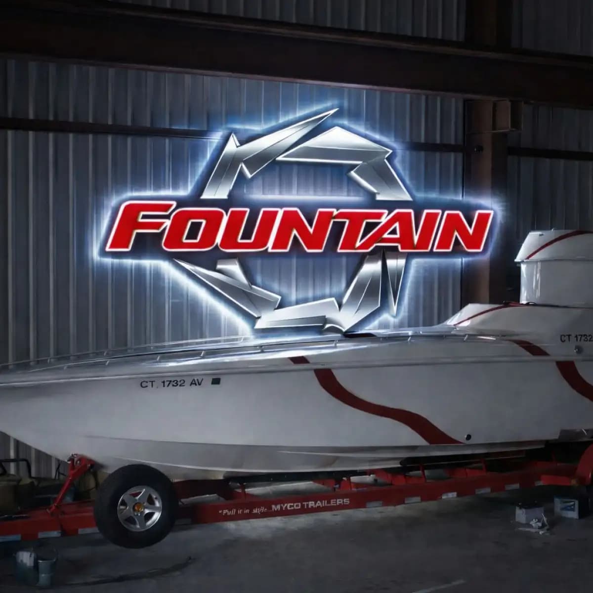 Fountain LED 5 - Custom LED Neon Logo Sign