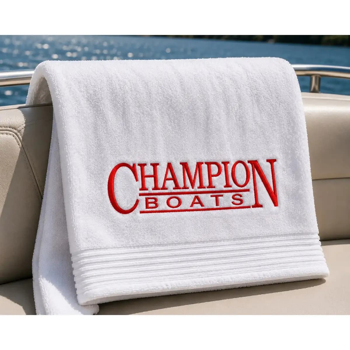 Champion 36 - Premium Embroidered Towel