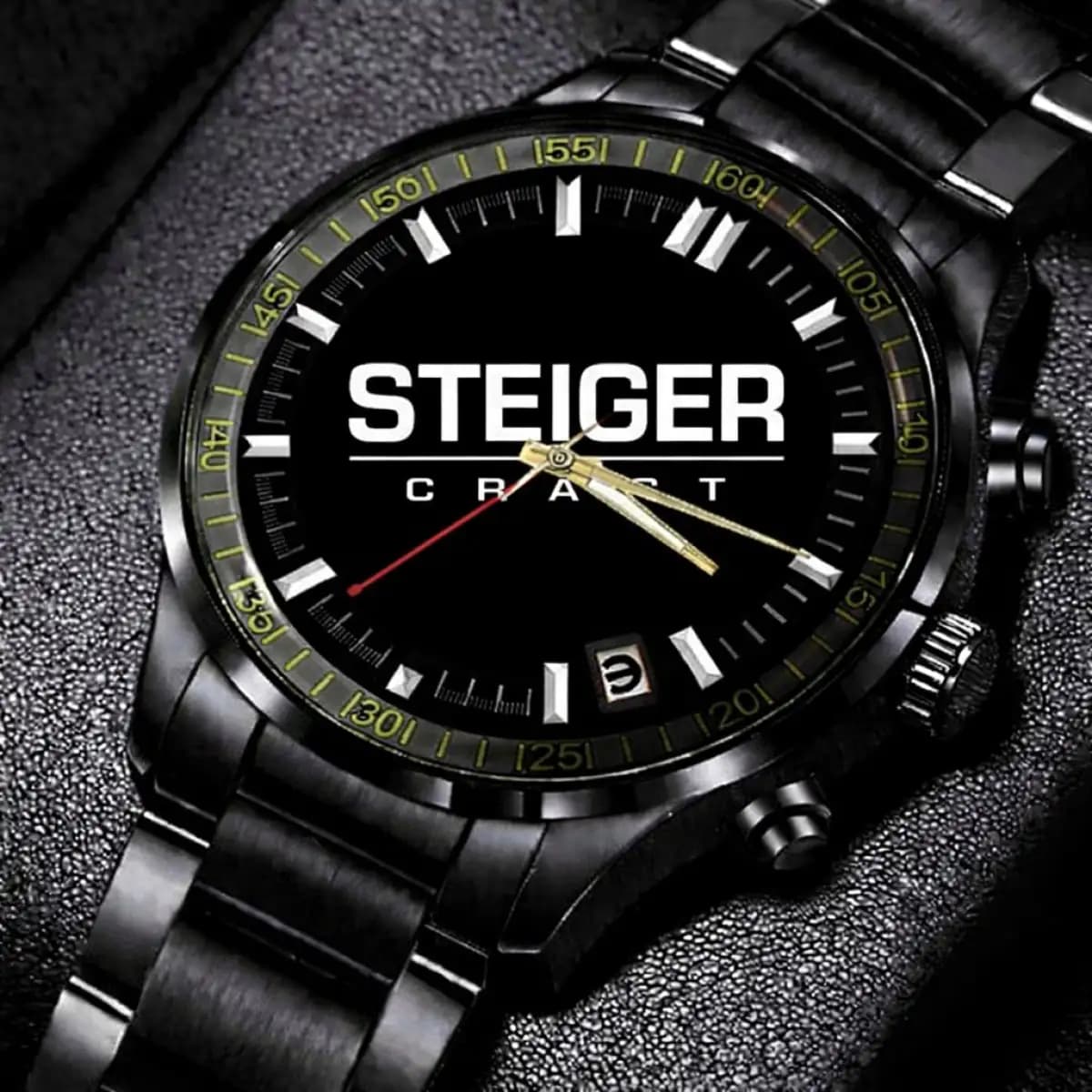 STĘIGER - Premium Stainless Steel watch