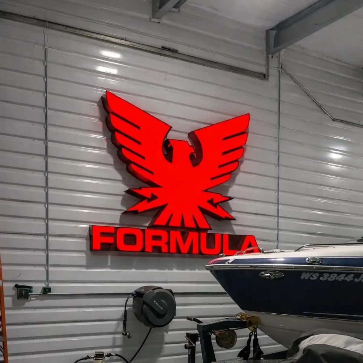 formula LED 4 - Custom LED Neon Logo Sign