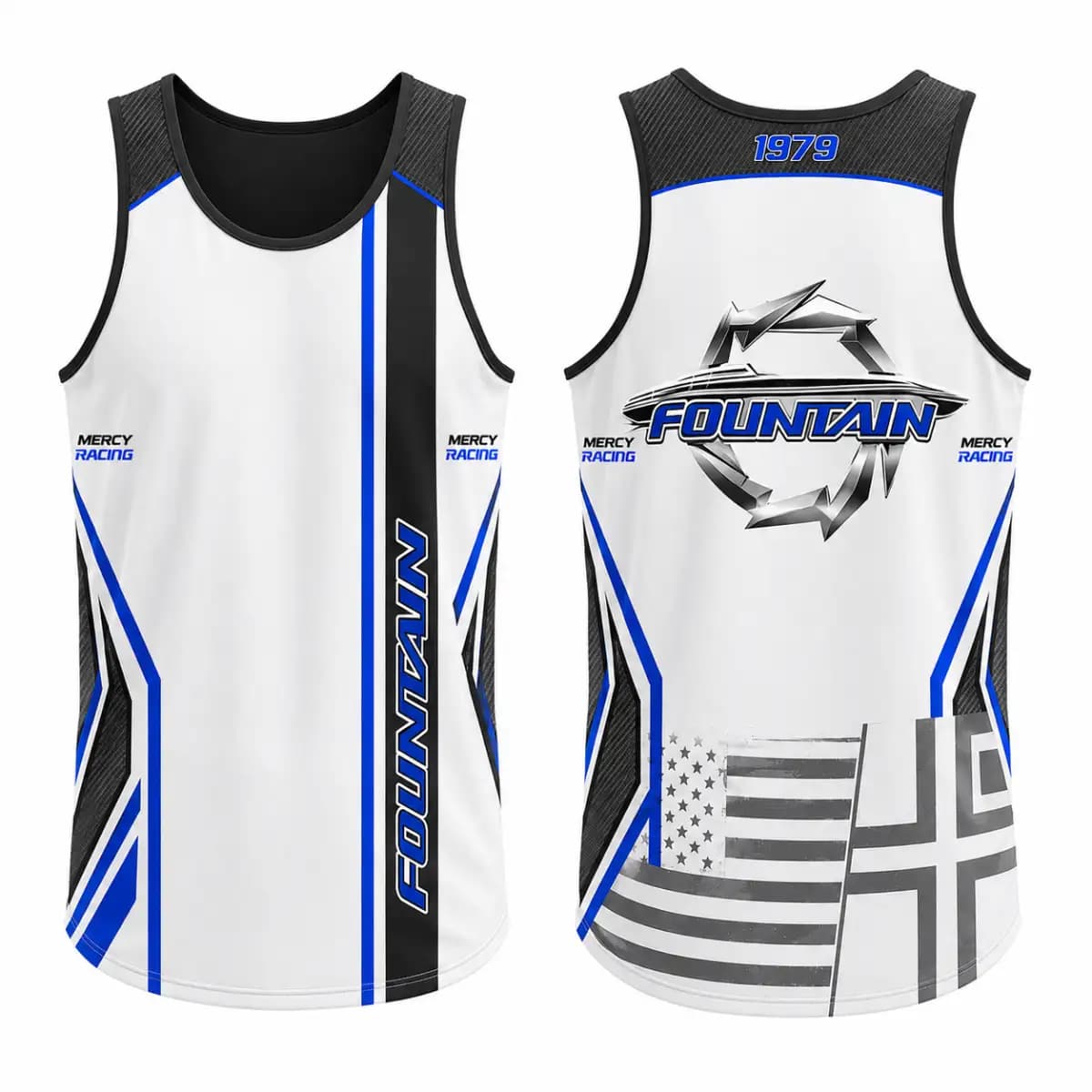 fountain 119 - Premium Men’s Tank Top