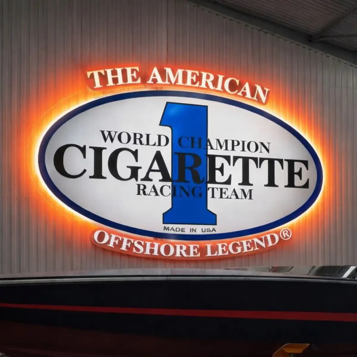 Cigarette LED 3 - Custom LED Neon Logo Sign