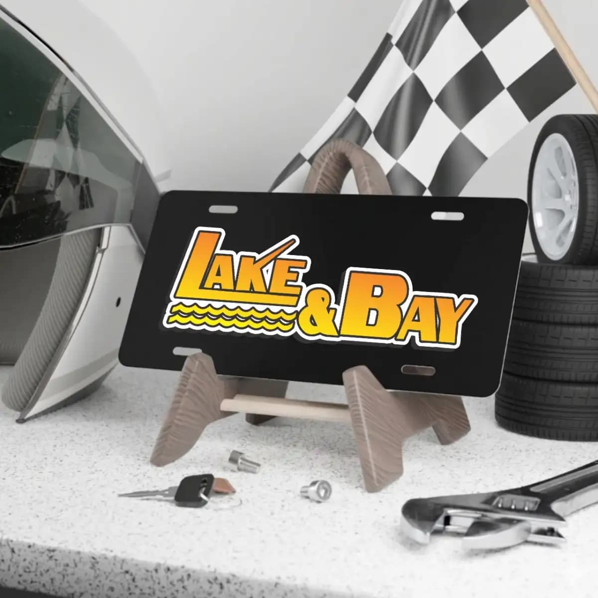 Lake & Bay License Plate - Custom Boat License Plate