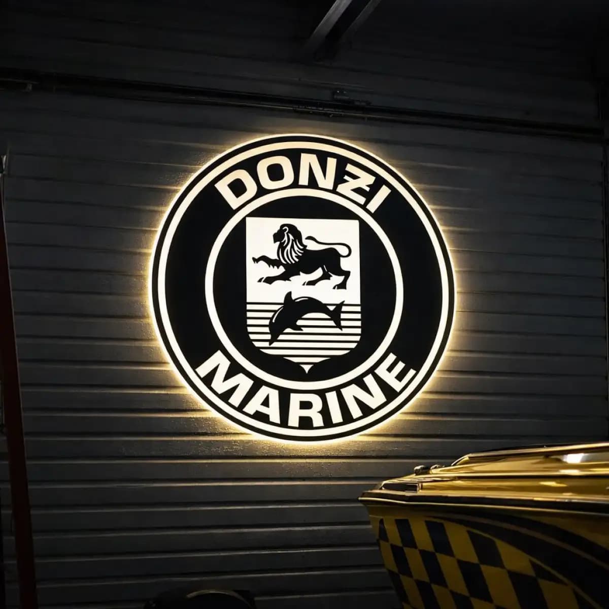 donzi LED 1 - Custom LED Neon Logo Sign