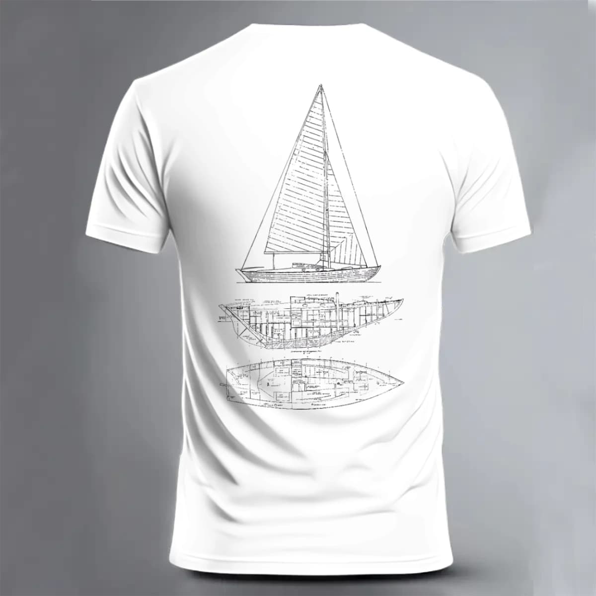 folkboat 6 - Unisex Classic Short Sleeve T-Shirt