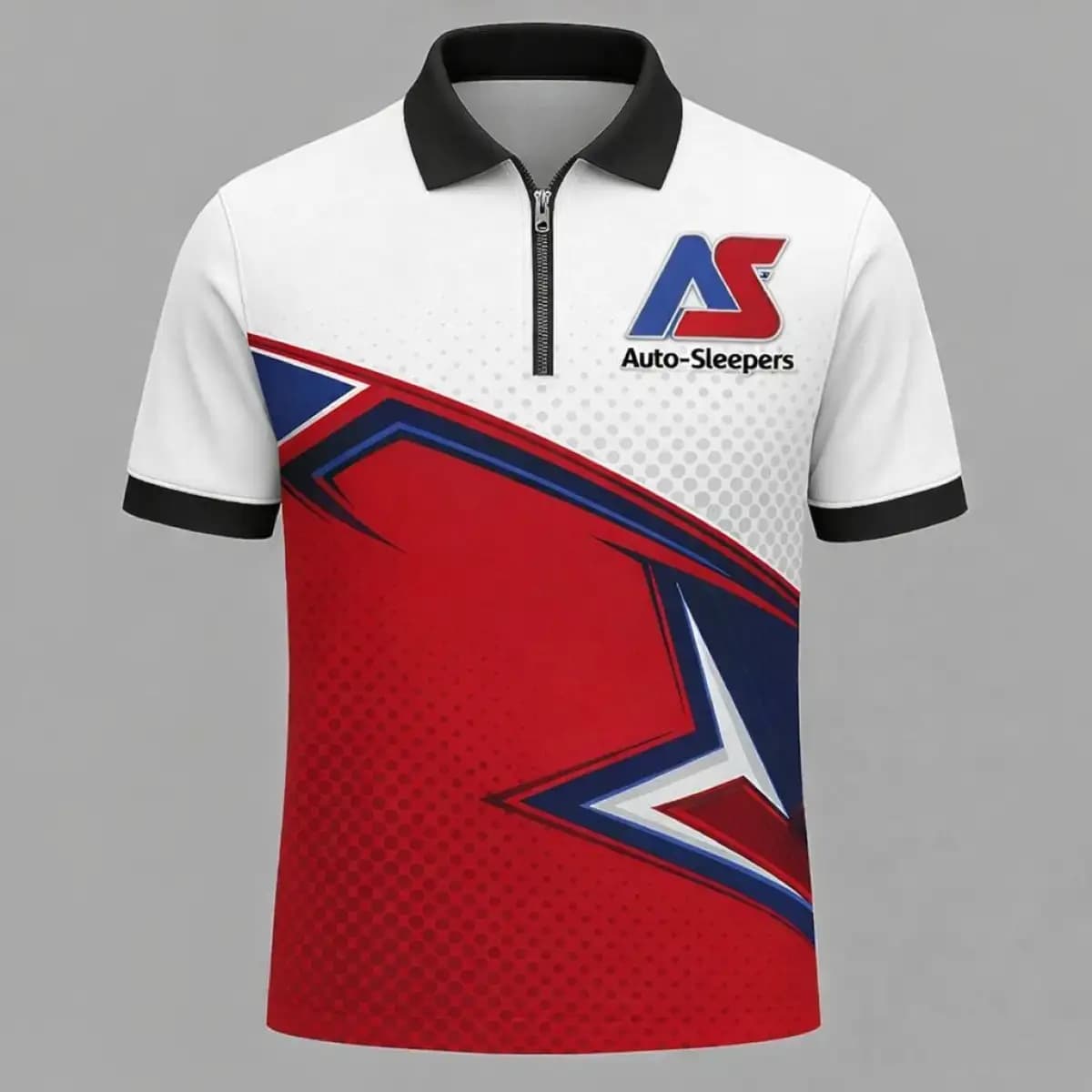 Auto sleepers - Premium Unisex Zip-Up Polo T-Shirt