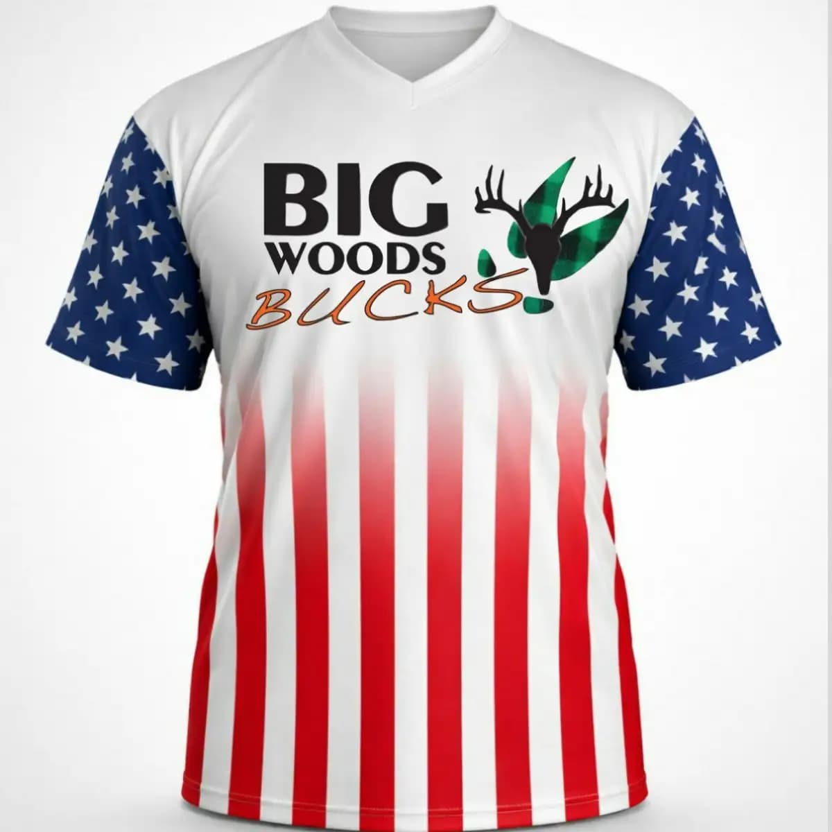 Big woods bucks 0 - Premium Unisex Short Sleeve T-Shirt