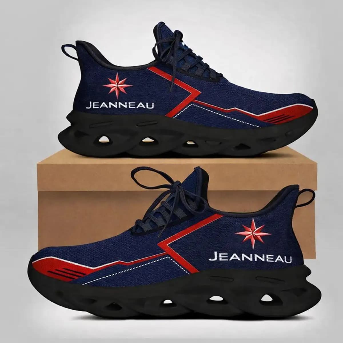 Jeanneau Boat Max Soul Shoes Sneakers For Men And Women - Max Soul Shoes