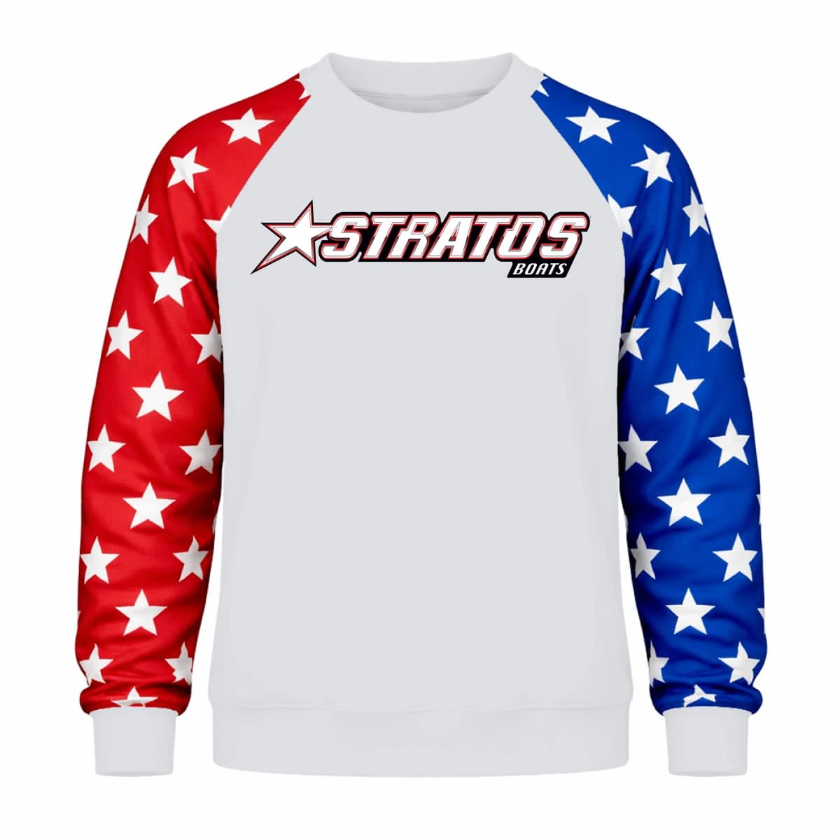 Stratos 10 - Unisex Flag Raglan Sweatshirt