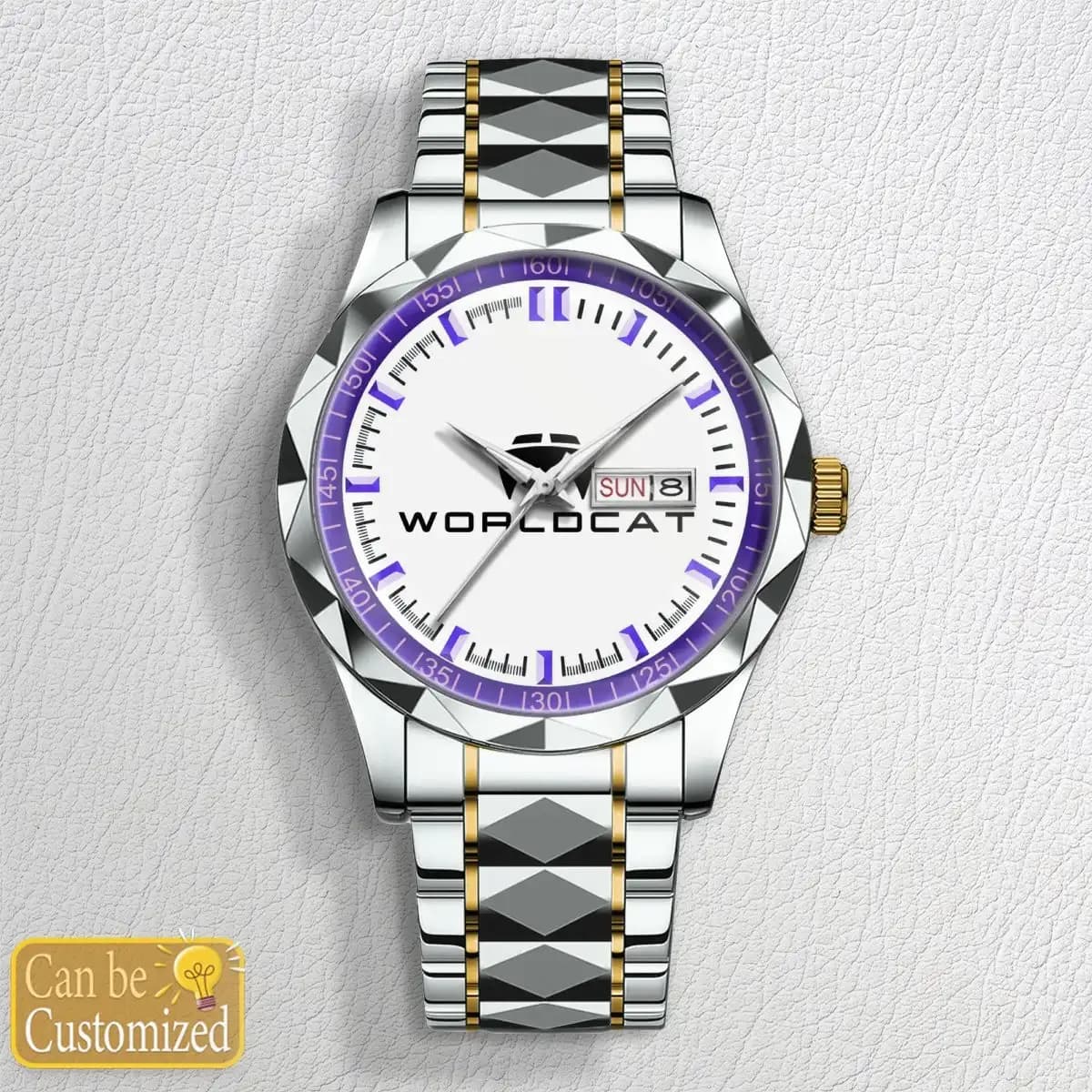 world cat boat w - Premium Stainless Steel watches