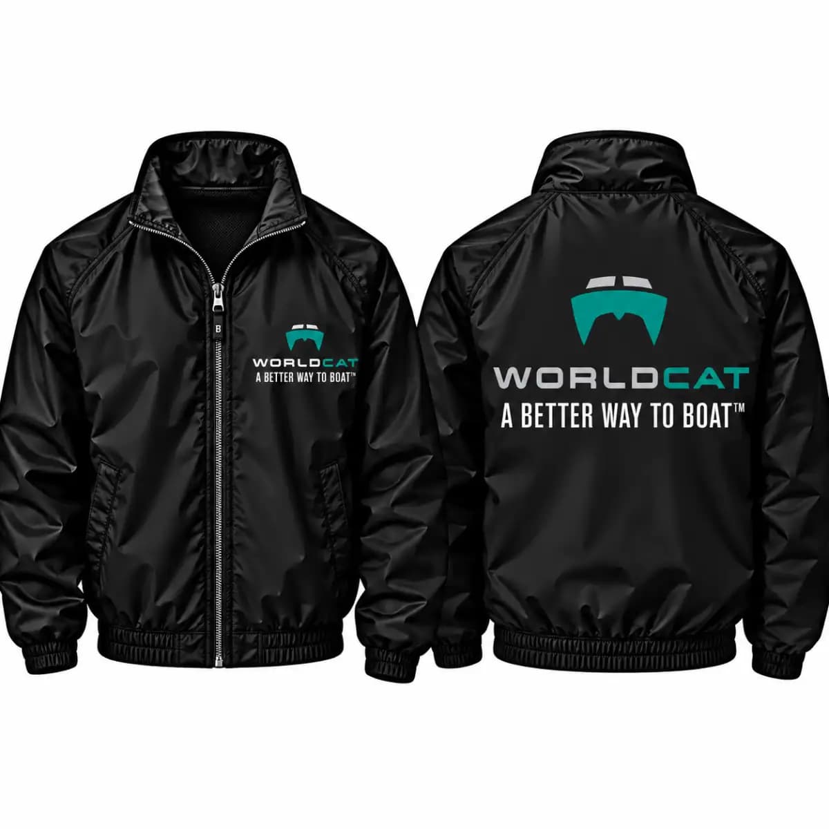 World cat boat 327 - Premium Zip-up jacket