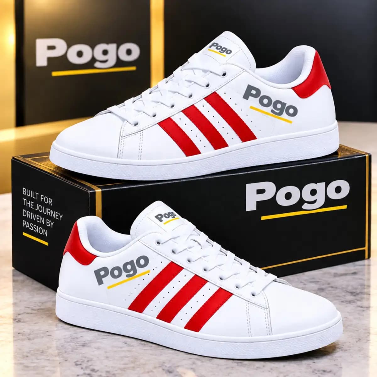 Pogo sailboat 2562 - Low Top Leather Sneakers