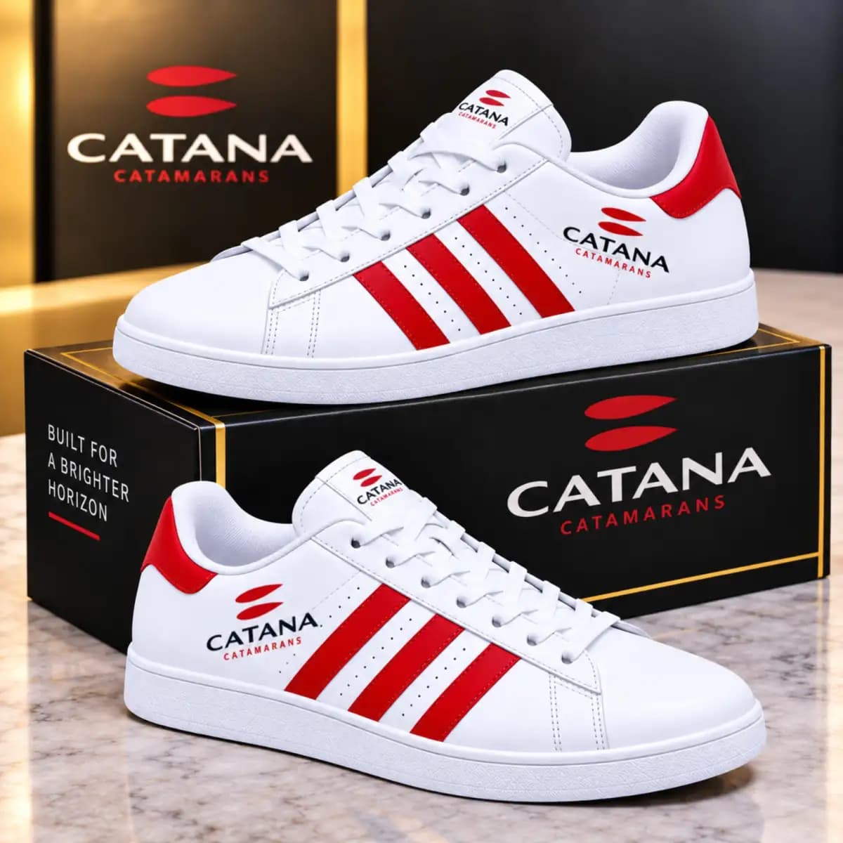 Catana catamaran 2625 - Low Top Leather Sneakers