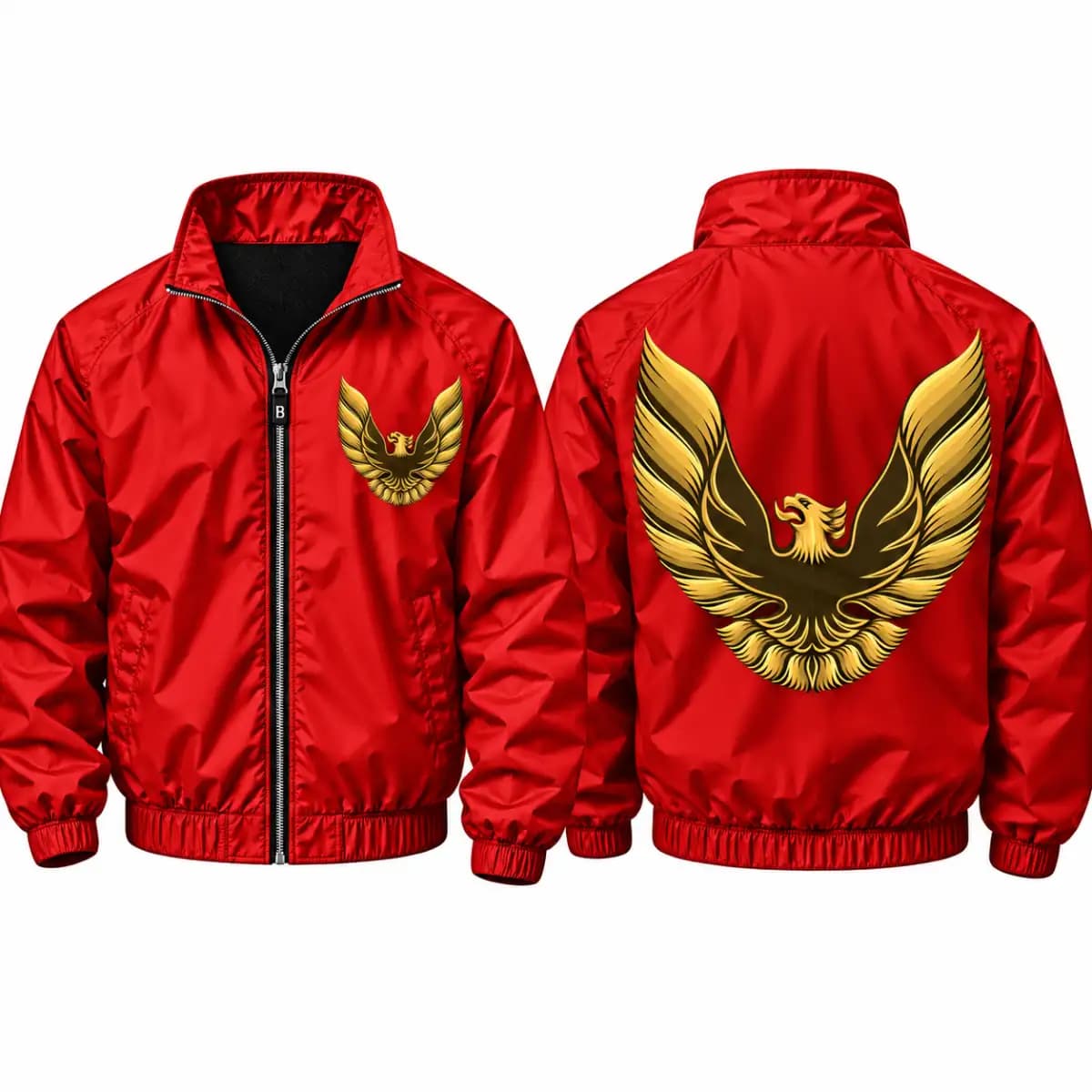 Trans am Red - Premium Zip-up jacket