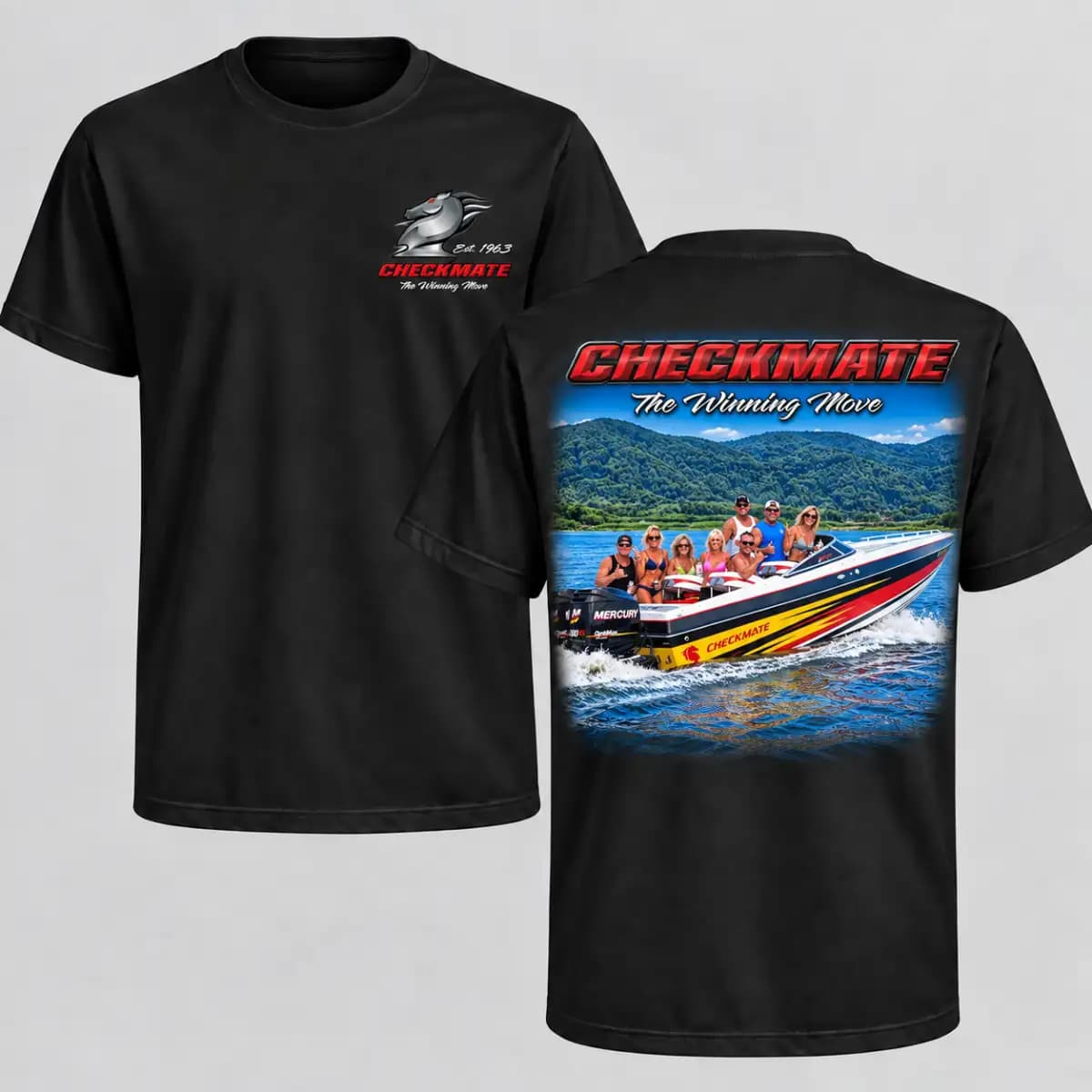 Checkmate 47 - Premium Unisex Short Sleeve T-Shirt