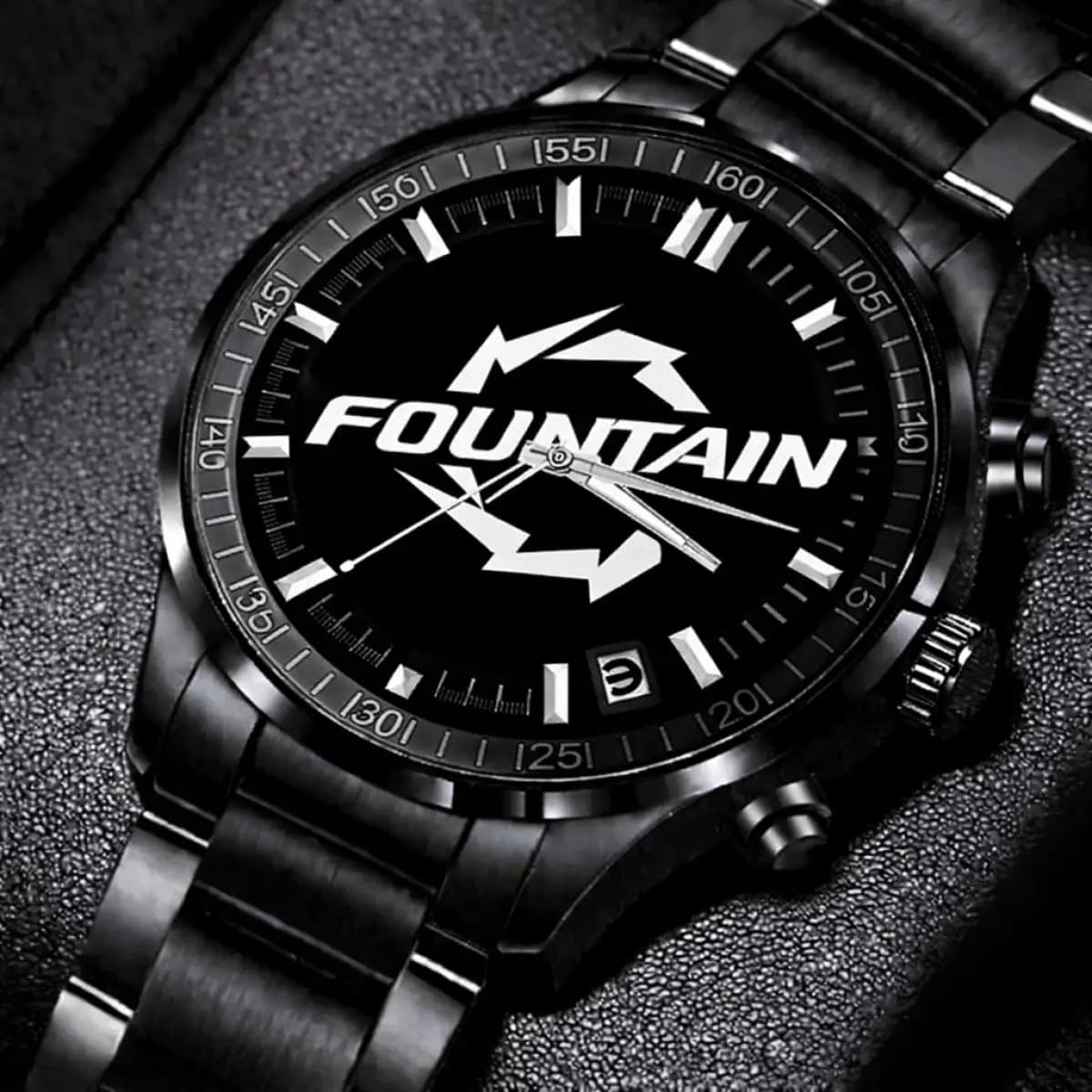 fountain 1 - Premium Stainless Steel watch