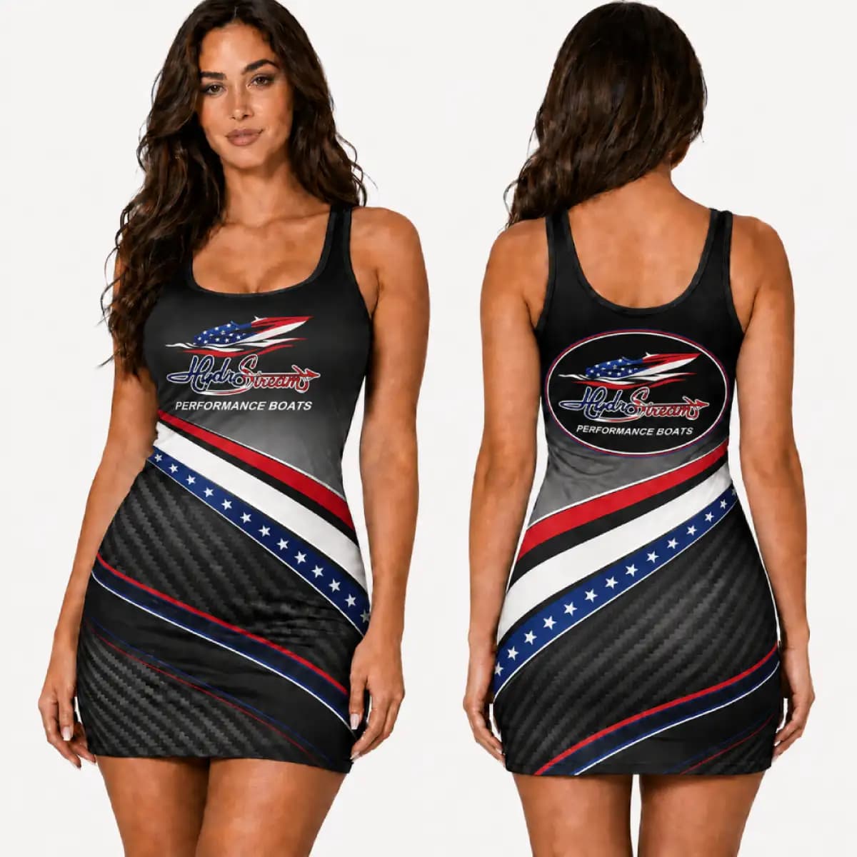 HYDROSTREAM 67 - Women’s Bodycon Tank Mini Dress
