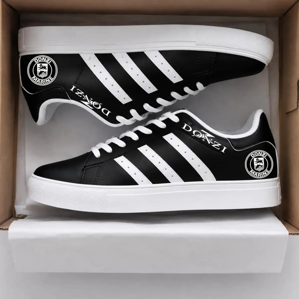 Donzi 31 - Low Top Leather Sneakers
