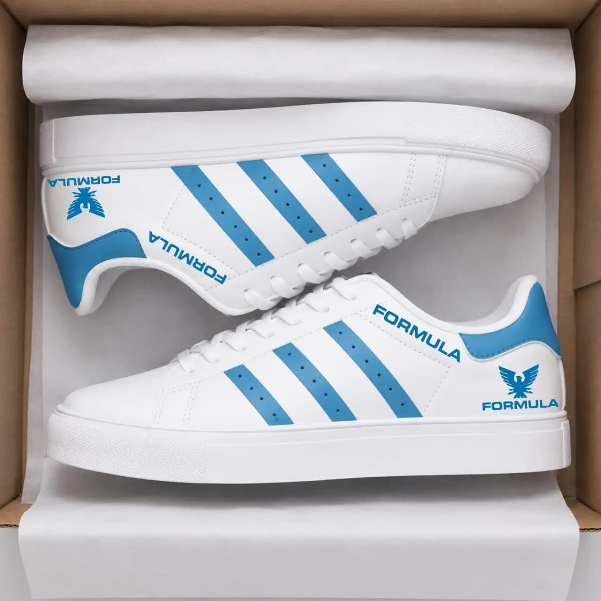 Formula 55 - Low Top Leather Sneakers