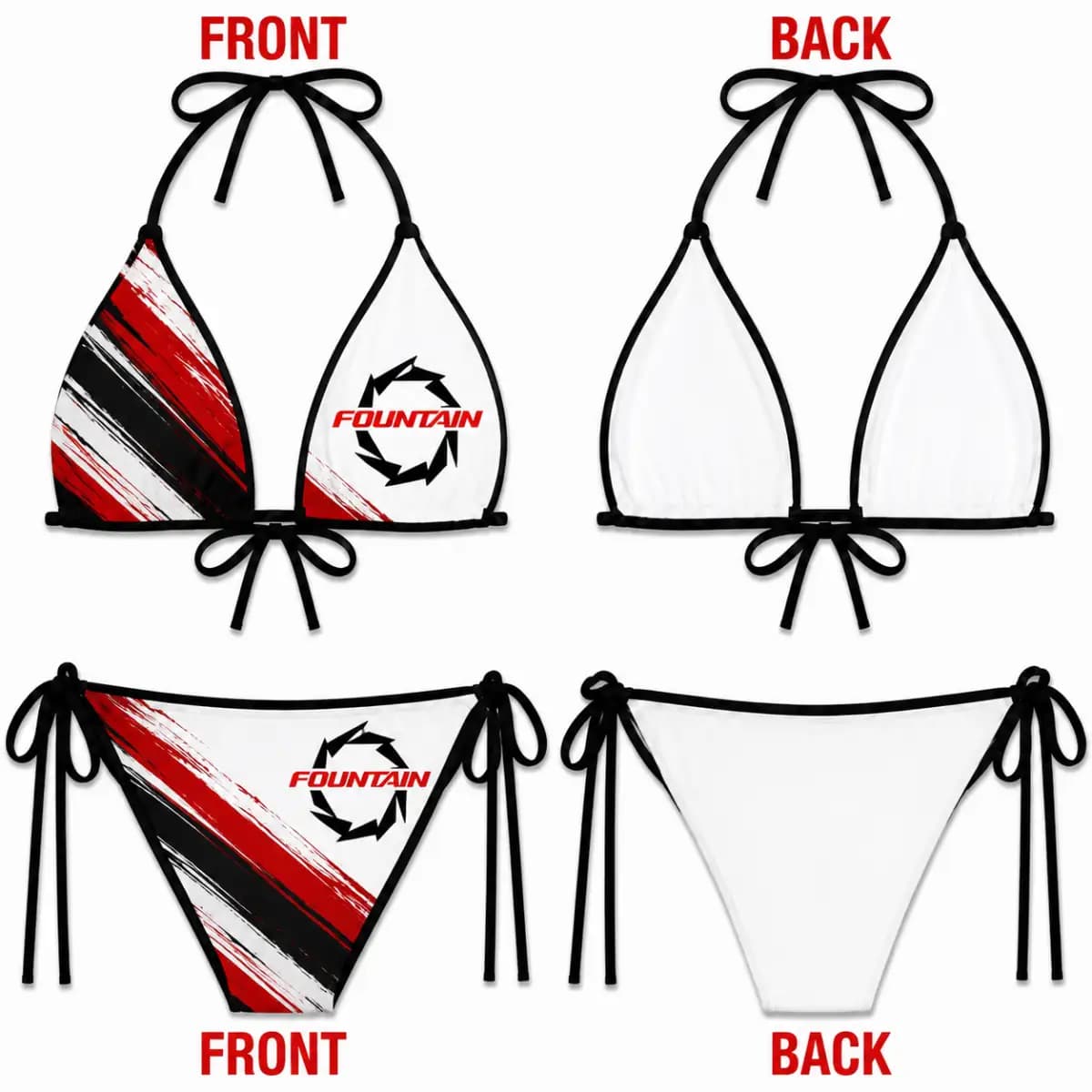 FOUNTAIN 129 - Women’s Triangle String Bikini