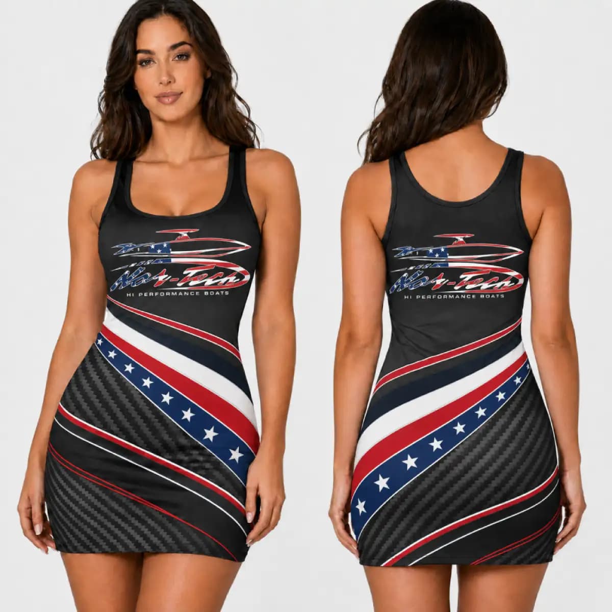 NOR-TECH 19 - Women’s Bodycon Tank Mini Dress