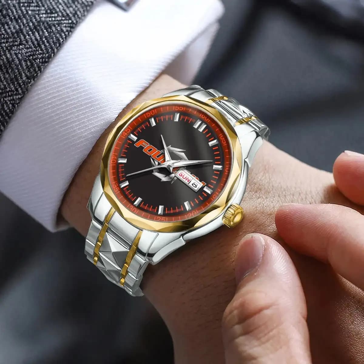 fountain6 - Premium Stainless Steel watch