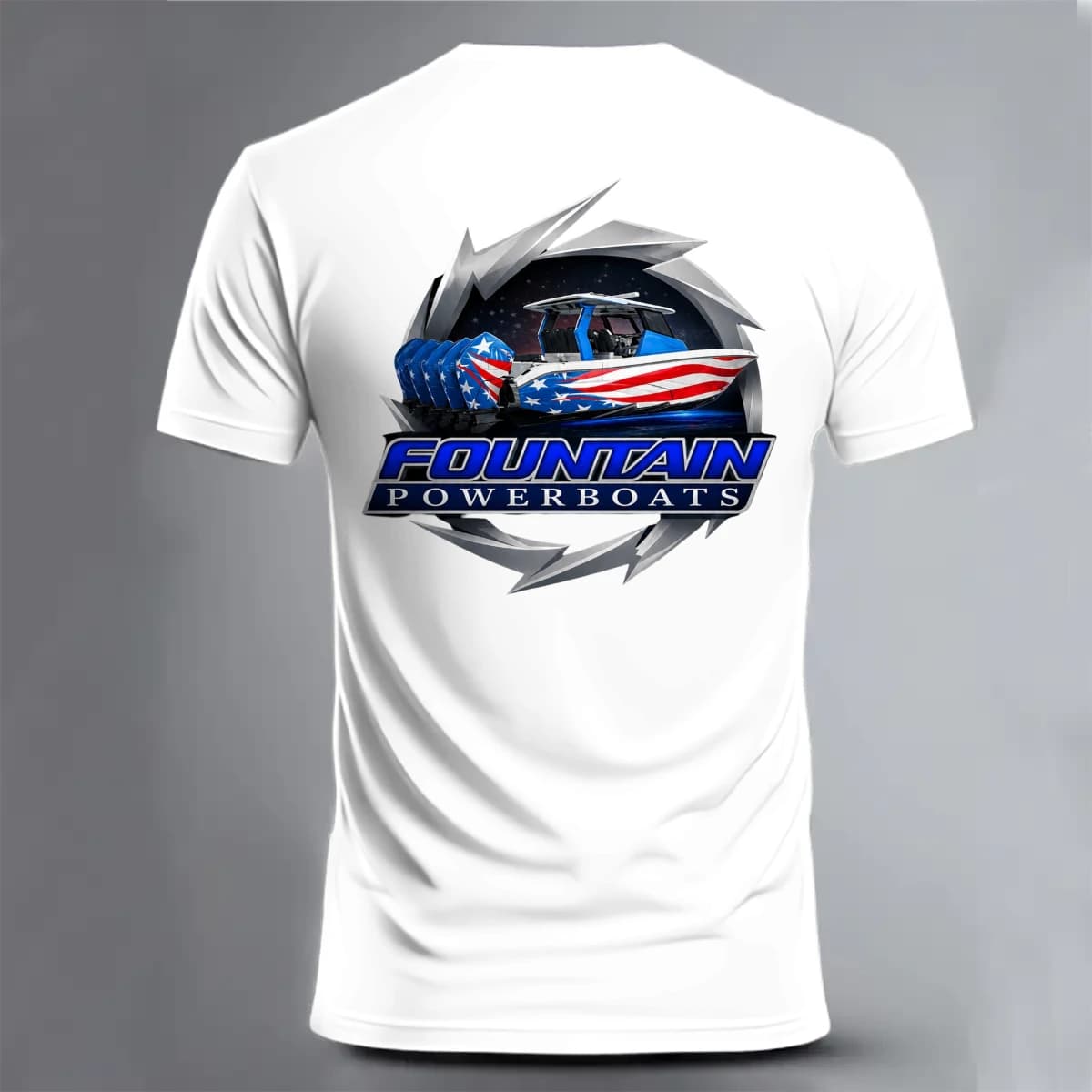 fountain 104 - Unisex Classic Short Sleeve T-Shirt