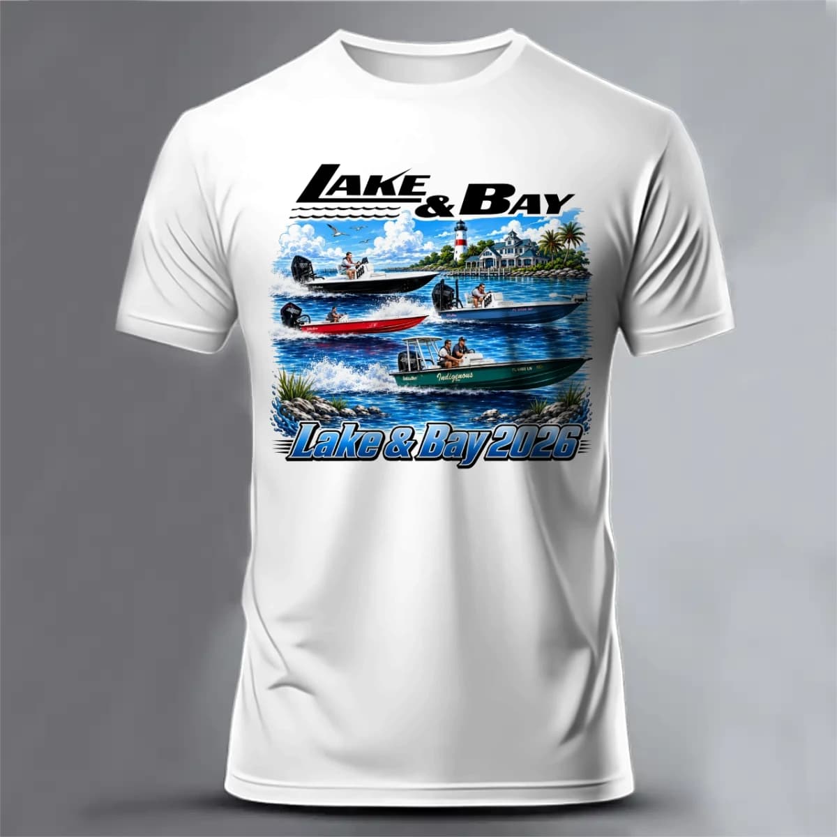 lake & bay 22 - Unisex Classic Short Sleeve T-Shirt