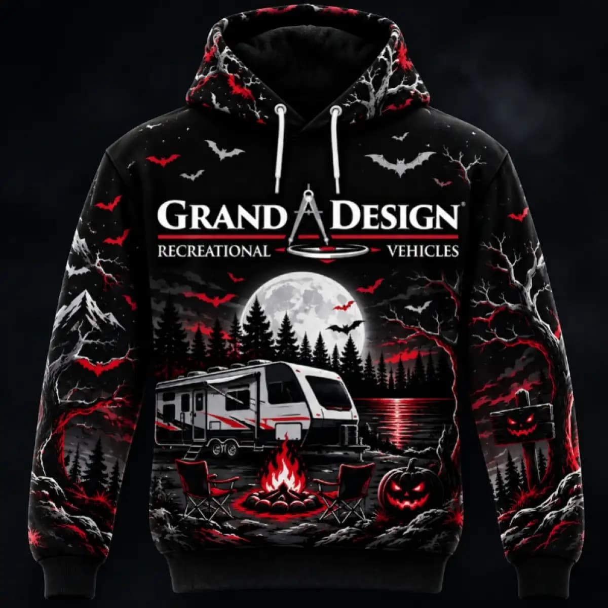 Grand Design Rv Halloween - Men's Premium Hoodie