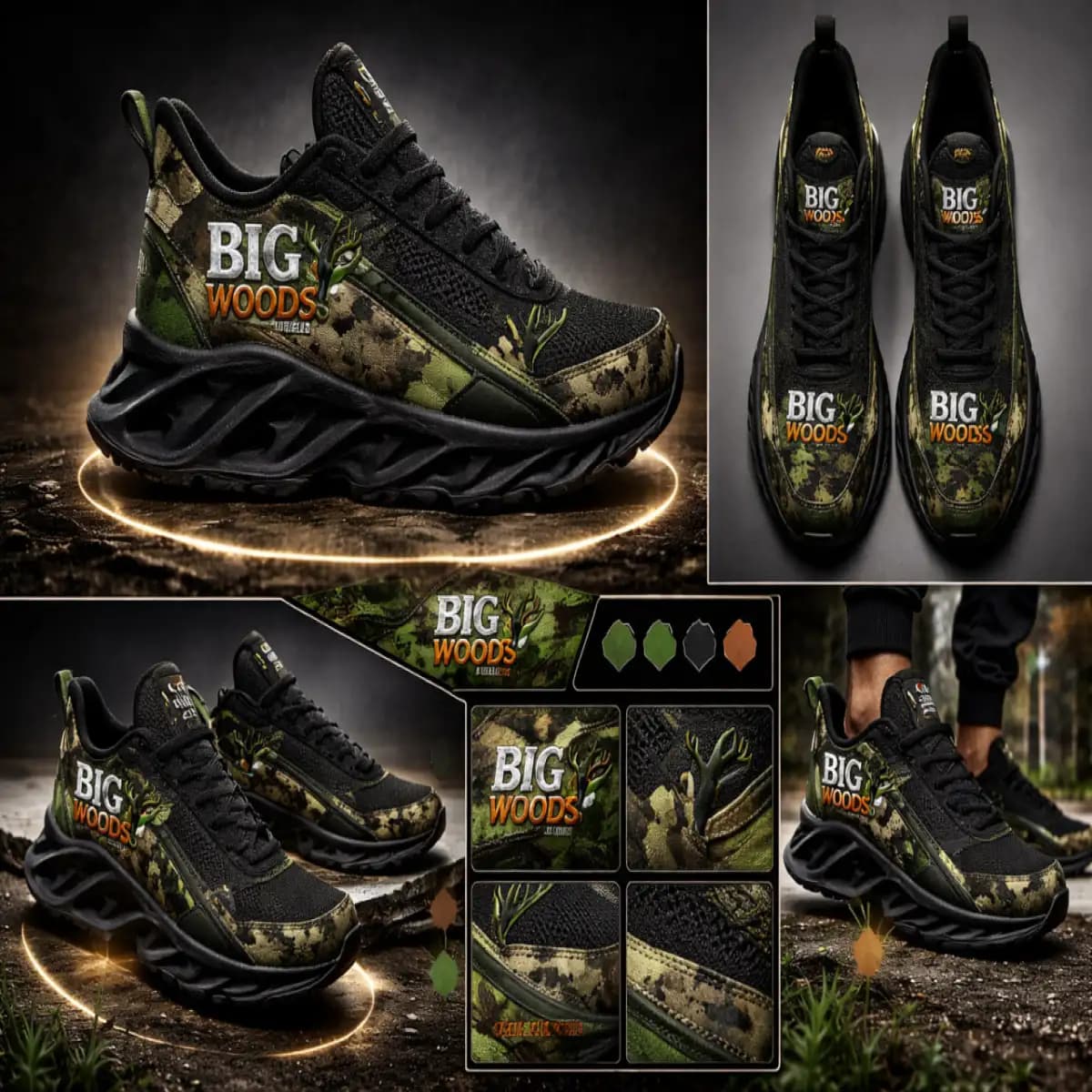 Big woods bucks Premium - Max Soul Shoes