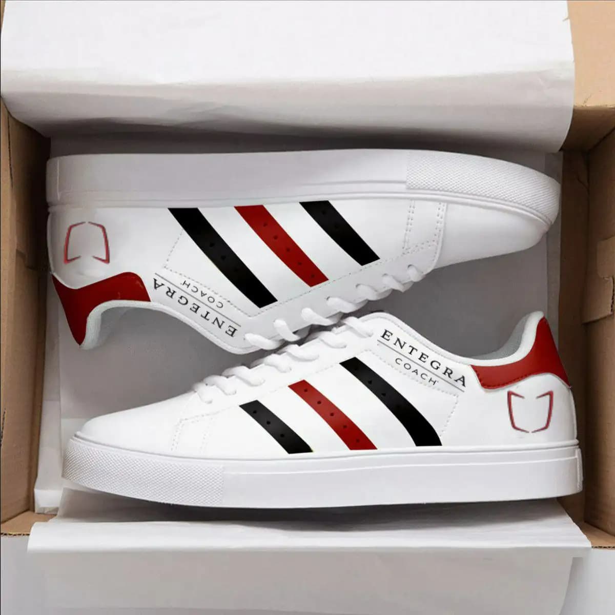 Entegra Coach Skate Stan Smith New Shoes - Low Top Leather Sneakers