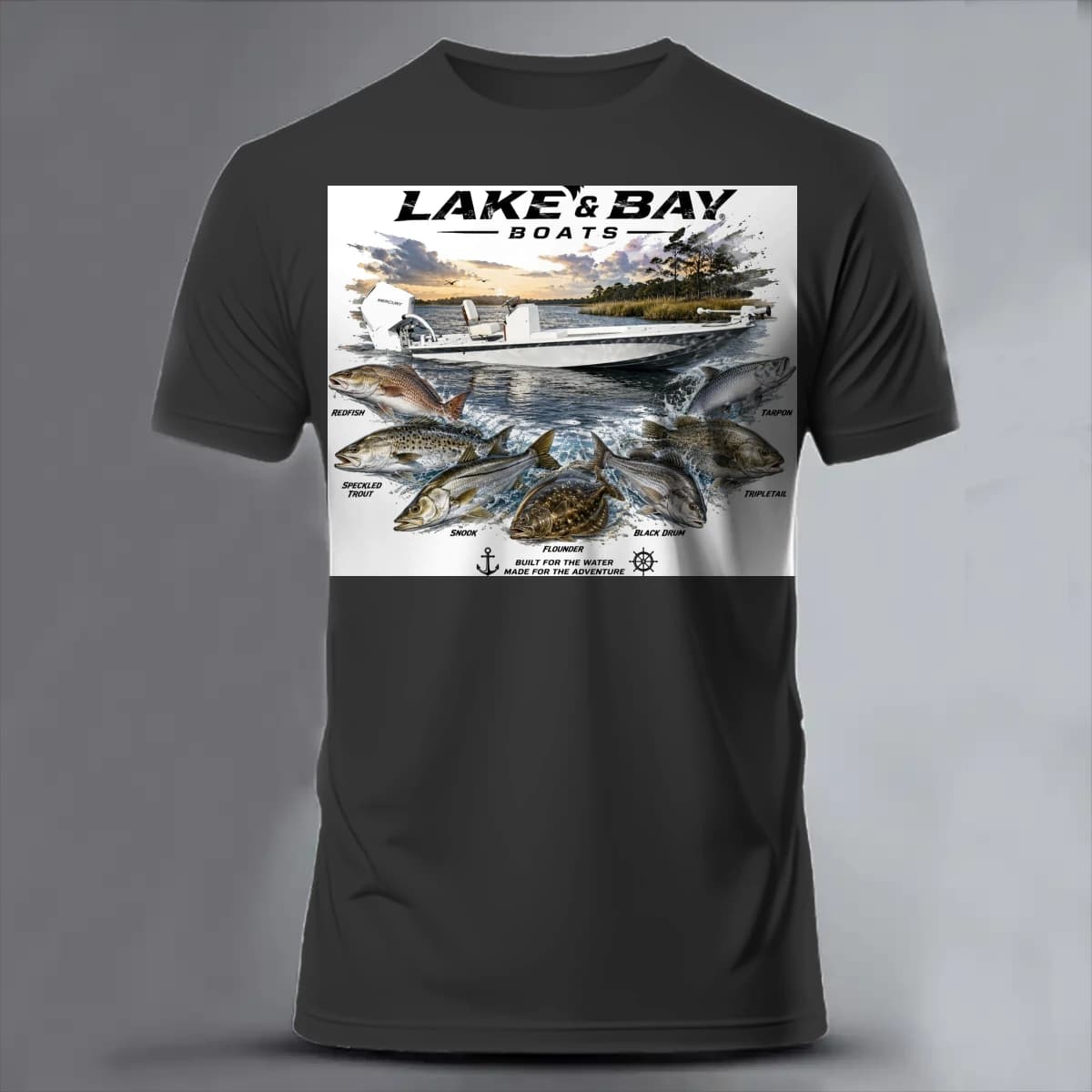 lake & bay 20 - Unisex Classic Short Sleeve T-Shirt