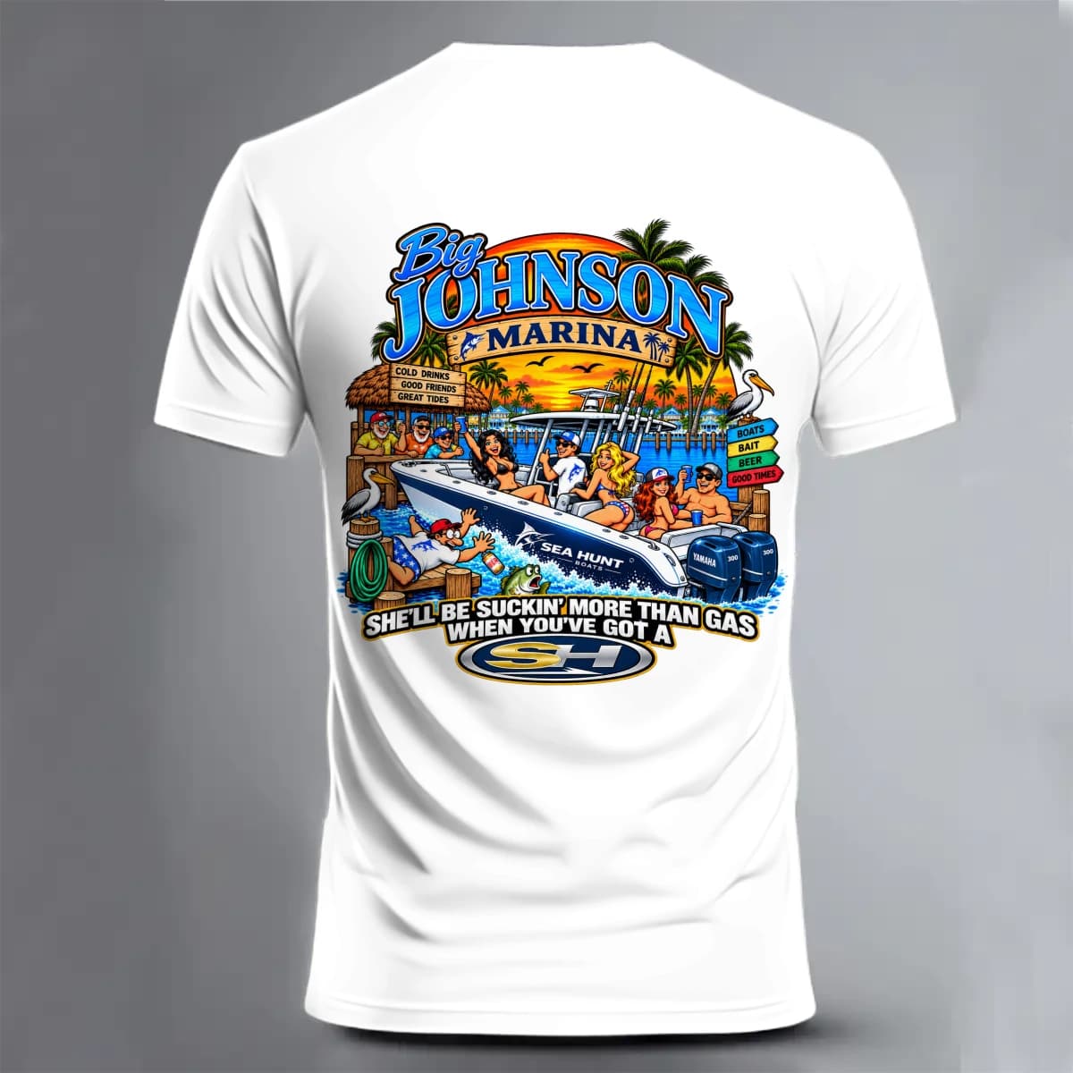 Sea hunt boat 1726 - Unisex Classic Short Sleeve T-Shirt