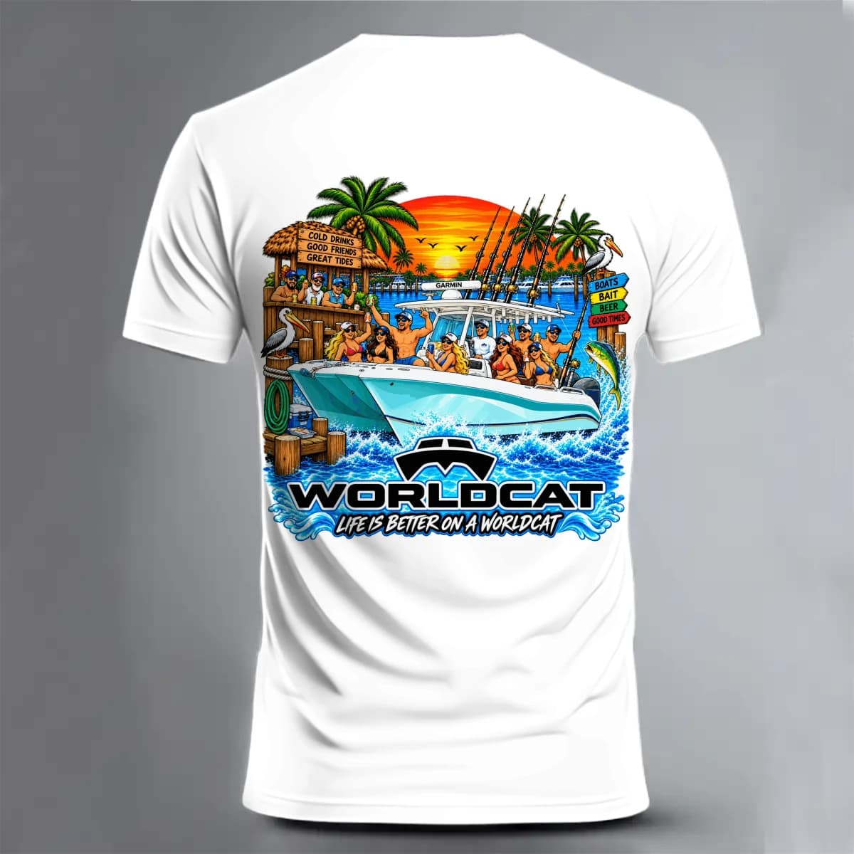 World cat boat 535 - Unisex Classic Short Sleeve T-Shirt