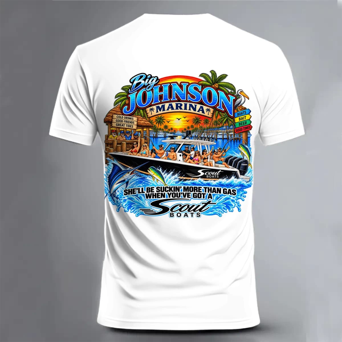 Scout boat 019 - Unisex Classic Short Sleeve T-Shirt