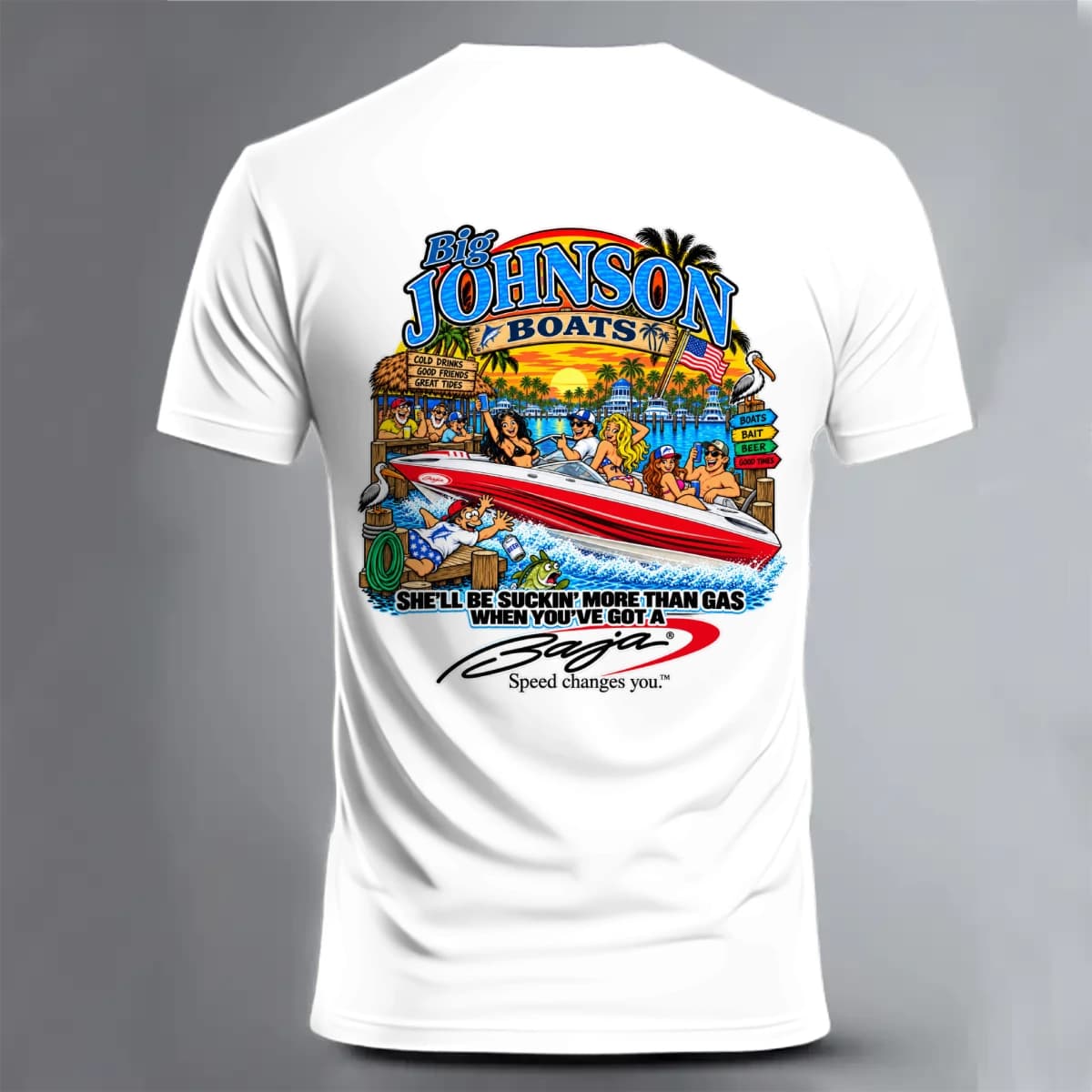 Baja boat 2762 - Unisex Classic Short Sleeve T-Shirt