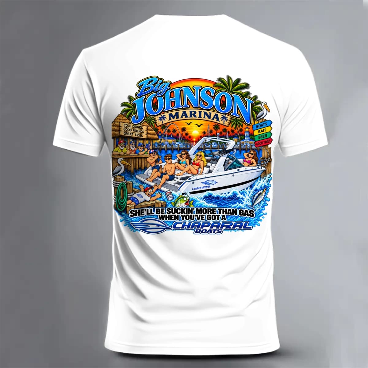 chaparral boat 683 - Unisex Classic Short Sleeve T-Shirt