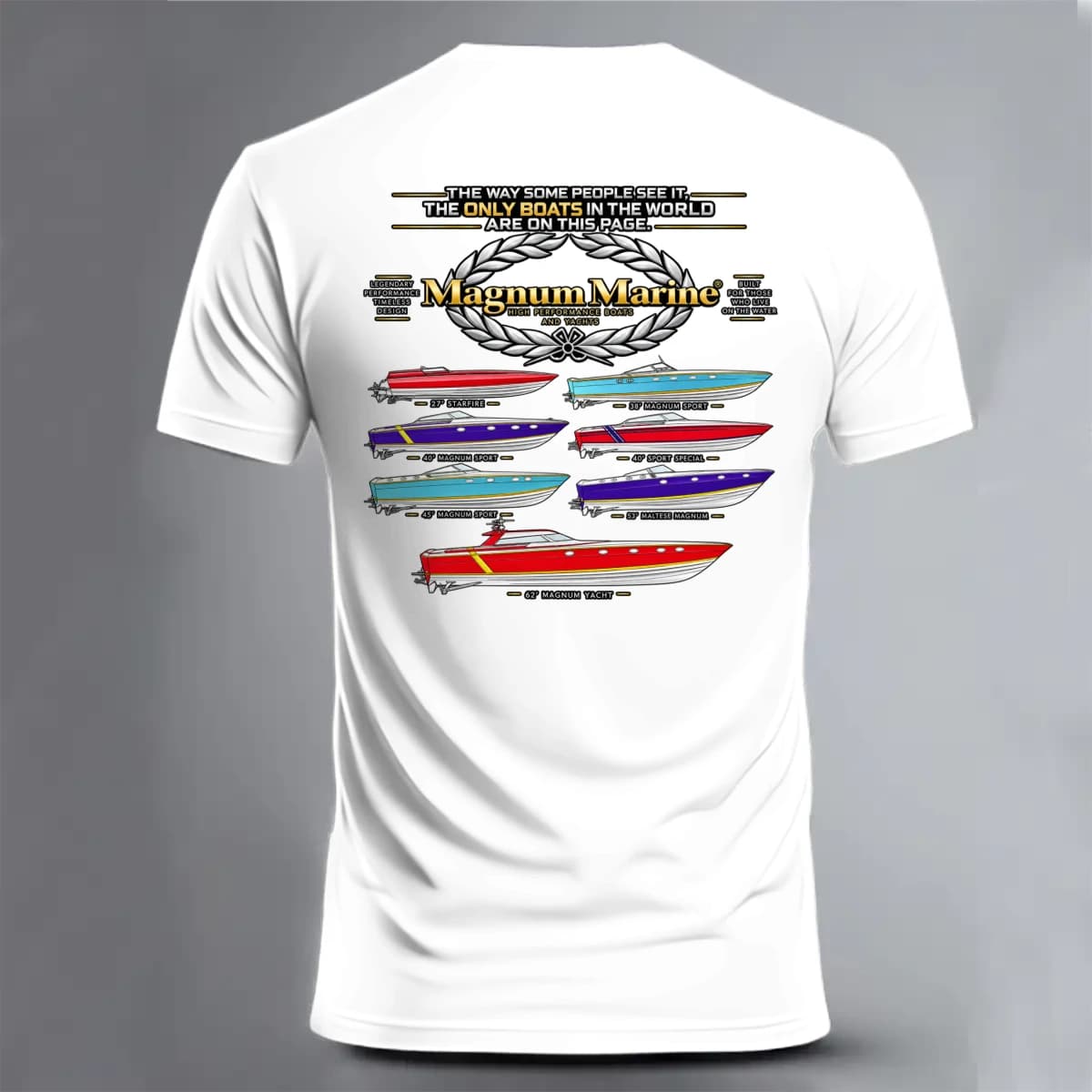 magnum marine 25 - Unisex Classic Short Sleeve T-Shirt